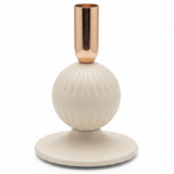 Cream & Rose Gold Elegant Metal Candle Holder – 15cm - Al Kabayel Discount CentreCream & Rose Gold Elegant Metal Candle Holder – 15cmHome Décor AccentsAKDCAl Kabayel Discount Centre