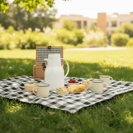 Cream Vacuum Flask – 1 Litre - Al Kabayel Discount CentreCream Vacuum Flask – 1 LitreThermosAKDCAl Kabayel Discount Centre