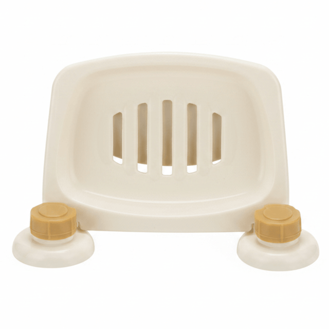 Cream Wall - Mount Soap Storage Rack and Bathroom Organizer – 15 × 10 cm - Al Kabayel Discount CentreCream Wall - Mount Soap Storage Rack and Bathroom Organizer – 15 × 10 cmOrganizers & AccessoriesAKDCAl Kabayel Discount Centre