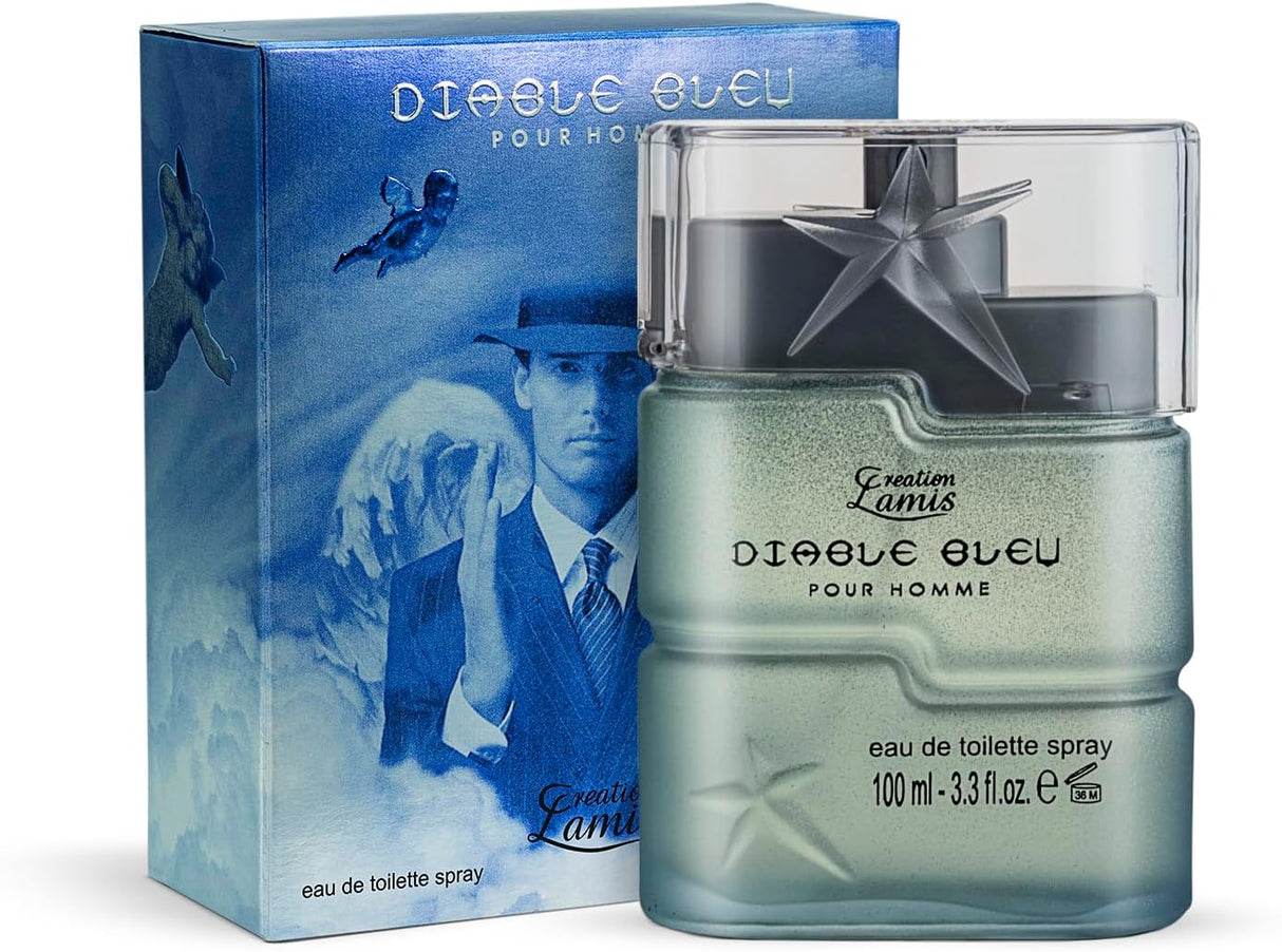 Creation Lamis - Diable Bleu | Oriental & Woody Long Lasting Fragrance | Perfume for Men | Eau de Toilette (EDT) - 100ML - Al Kabayel Discount CentreCreation Lamis - Diable Bleu | Oriental & Woody Long Lasting Fragrance | Perfume for Men | Eau de Toilette (EDT) - 100MLPerfumesCREATION LAMISAl Kabayel Discount Centre