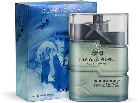 Creation Lamis - Diable Bleu | Oriental & Woody Long Lasting Fragrance | Perfume for Men | Eau de Toilette (EDT) - 100ML - Al Kabayel Discount CentreCreation Lamis - Diable Bleu | Oriental & Woody Long Lasting Fragrance | Perfume for Men | Eau de Toilette (EDT) - 100MLPerfumesCREATION LAMISAl Kabayel Discount Centre