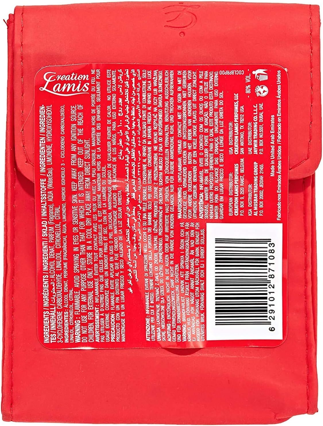 Creation Lamis Pure Rouge Eau De Toilette Spray Eau De Toilette Spray For Women - 100ML - Al Kabayel Discount CentreCreation Lamis Pure Rouge Eau De Toilette Spray Eau De Toilette Spray For Women - 100MLPerfumesCREATION LAMISAl Kabayel Discount Centre