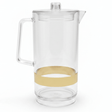 Crystal Clear Acrylic Jug with Gold Band — 1.5 Litre - Al Kabayel Discount CentreCrystal Clear Acrylic Jug with Gold Band — 1.5 LitreJugsAKDCAl Kabayel Discount Centre