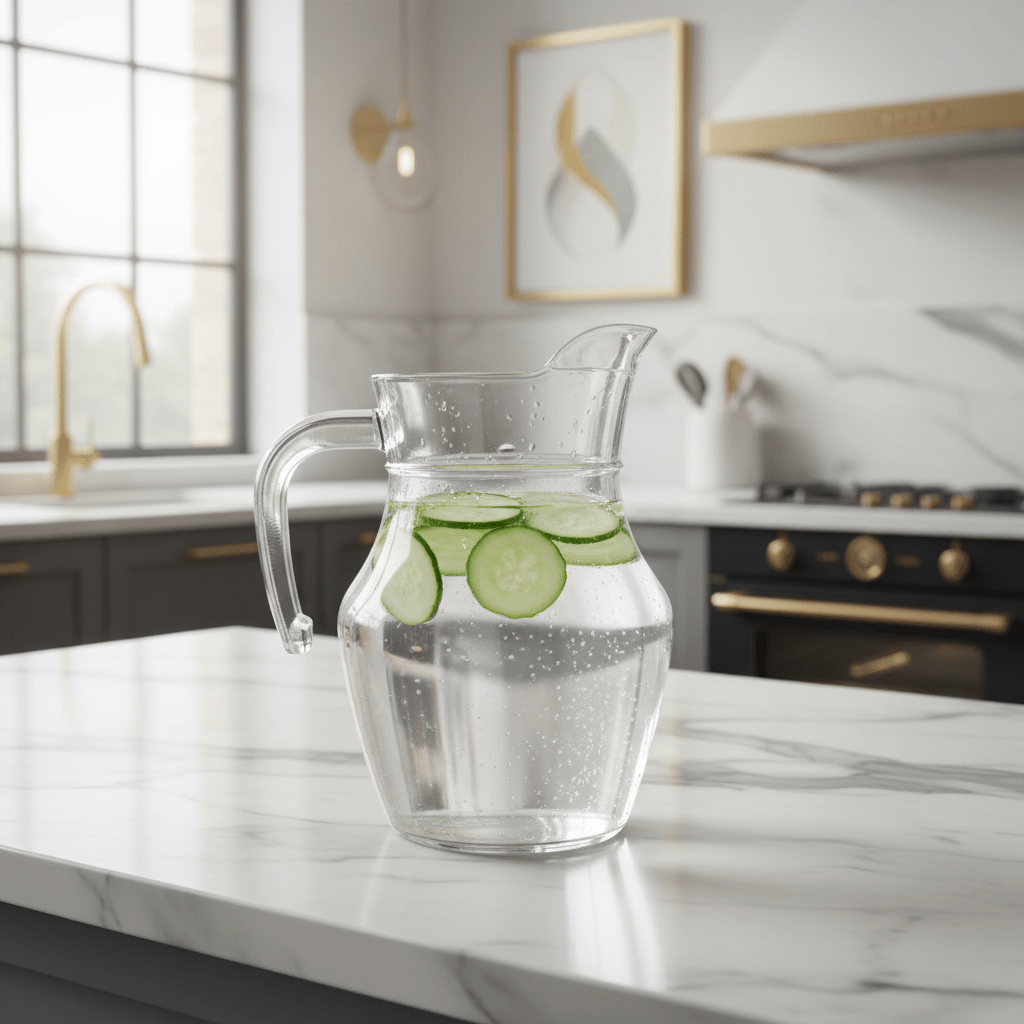 Crystal - Clear Acrylic Jug with Handle | 500ml | Lightweight & Shatterproof - Al Kabayel Discount CentreCrystal - Clear Acrylic Jug with Handle | 500ml | Lightweight & ShatterproofJugsAKDCAl Kabayel Discount Centre