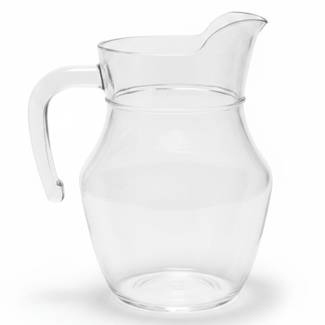Crystal - Clear Acrylic Jug with Handle | 500ml | Lightweight & Shatterproof - Al Kabayel Discount CentreCrystal - Clear Acrylic Jug with Handle | 500ml | Lightweight & ShatterproofJugsAKDCAl Kabayel Discount Centre