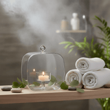 Crystal Clear Glass Candle Cloche | Tealight Dome Holder 12cm - Al Kabayel Discount CentreCrystal Clear Glass Candle Cloche | Tealight Dome Holder 12cmHome Décor AccentsAKDCAl Kabayel Discount Centre