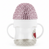 Crystal Crown Baby Glass Feeding Bottle – 120ml | Pink Diamond Edition - Al Kabayel Discount CentreCrystal Crown Baby Glass Feeding Bottle – 120ml | Pink Diamond EditionBaby ProductsAKDCAl Kabayel Discount Centre