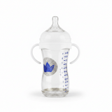 Crystal Crown Baby Glass Feeding Bottle – 240ml | Blue Diamond Edition - Al Kabayel Discount CentreCrystal Crown Baby Glass Feeding Bottle – 240ml | Blue Diamond EditionBaby ProductsAKDCAl Kabayel Discount Centre