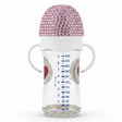 Crystal Crown Baby Glass Feeding Bottle – 240ml | Pink Diamond Edition - Al Kabayel Discount CentreCrystal Crown Baby Glass Feeding Bottle – 240ml | Pink Diamond EditionBaby ProductsAKDCAl Kabayel Discount Centre