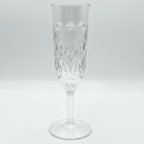 Crystal - Cut Acrylic Champagne Flute | 250ml | Footed Stem Glass - Al Kabayel Discount CentreCrystal - Cut Acrylic Champagne Flute | 250ml | Footed Stem GlassTumblersAKDCAl Kabayel Discount Centre