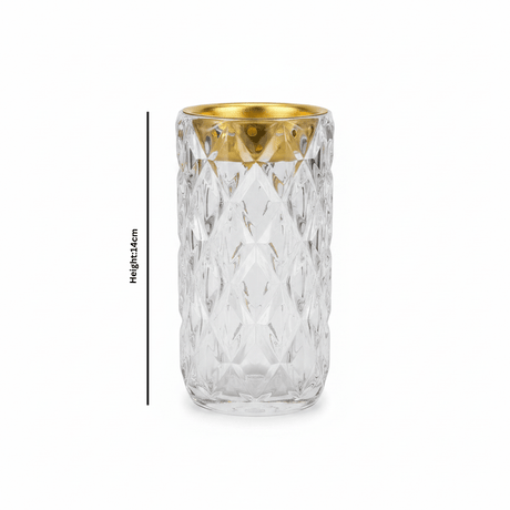 Crystal Diamond-Cut Glass Incense Burner - 14cm - Al Kabayel Discount CentreCrystal Diamond-Cut Glass Incense Burner - 14cmIncense BurnerAKDCAl Kabayel Discount Centre