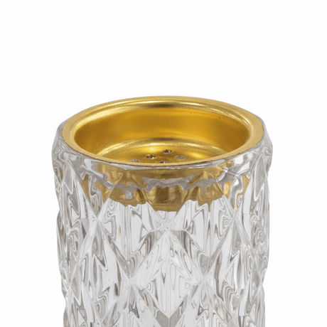 Crystal Diamond-Cut Glass Incense Burner - 14cm - Al Kabayel Discount CentreCrystal Diamond-Cut Glass Incense Burner - 14cmIncense BurnerAKDCAl Kabayel Discount Centre