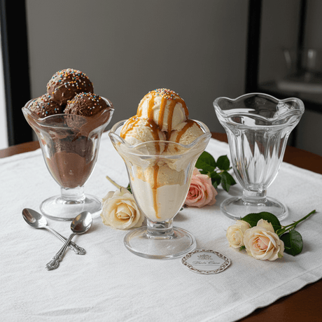 Crystal Footed Glass Ice Cream Cup – 190ml | Ruffled Rim Dessert Sundae Glass - Al Kabayel Discount CentreCrystal Footed Glass Ice Cream Cup – 190ml | Ruffled Rim Dessert Sundae GlassTumblersAKDCAl Kabayel Discount Centre
