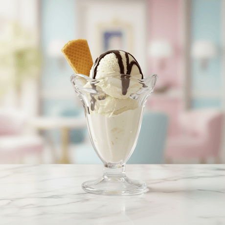 Crystal Footed Glass Ice Cream Cup – 190ml | Ruffled Rim Dessert Sundae Glass - Al Kabayel Discount CentreCrystal Footed Glass Ice Cream Cup – 190ml | Ruffled Rim Dessert Sundae GlassTumblersAKDCAl Kabayel Discount Centre