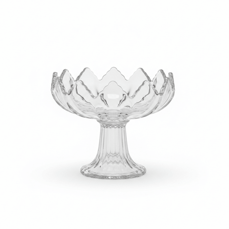 Crystal Glass Footed Candy Bowl - 12×14 cm - Al Kabayel Discount CentreCrystal Glass Footed Candy Bowl - 12×14 cmBowlsAKDCAl Kabayel Discount Centre