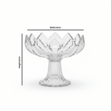 Crystal Glass Footed Candy Bowl - 12×14 cm - Al Kabayel Discount CentreCrystal Glass Footed Candy Bowl - 12×14 cmBowlsAKDCAl Kabayel Discount Centre