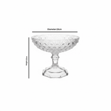 Crystal Glass Footed Candy Tray - 12×15 cm - Al Kabayel Discount CentreCrystal Glass Footed Candy Tray - 12×15 cmServing TraysAKDCAl Kabayel Discount Centre