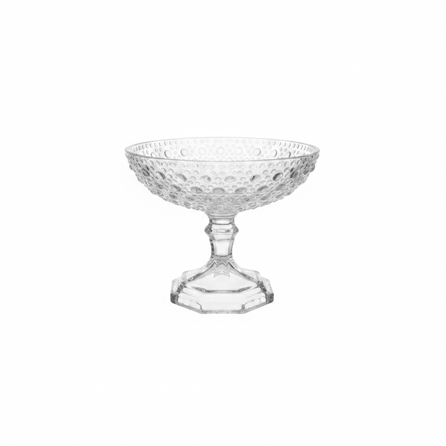 Crystal Glass Footed Candy Tray - 12×15 cm - Al Kabayel Discount CentreCrystal Glass Footed Candy Tray - 12×15 cmServing TraysAKDCAl Kabayel Discount Centre