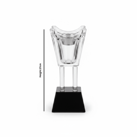 Crystal Glass Incense Burner - 17cm - Al Kabayel Discount CentreCrystal Glass Incense Burner - 17cmIncense BurnerAKDCAl Kabayel Discount Centre