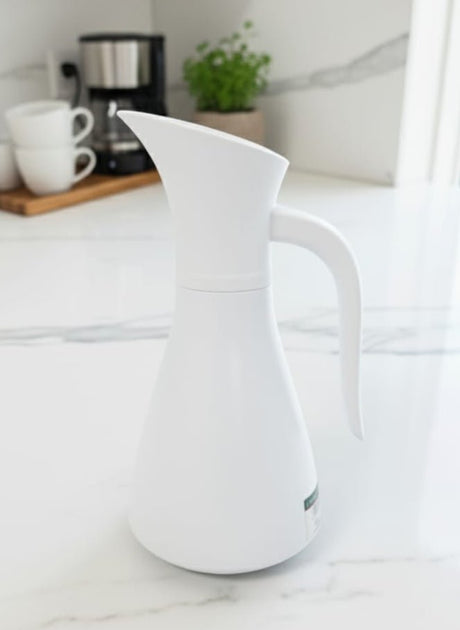 CRYSTAL HOUSE Sleek White Stainless Steel Vacuum Flask 600ml – Premium Insulated Thermos Bottle for Hot & Cold Drinks – Compact & Elegant Design - Al Kabayel Discount CentreCRYSTAL HOUSE Sleek White Stainless Steel Vacuum Flask 600ml – Premium Insulated Thermos Bottle for Hot & Cold Drinks – Compact & Elegant DesignThermosCRYSTLE HOUSEAl Kabayel Discount Centre