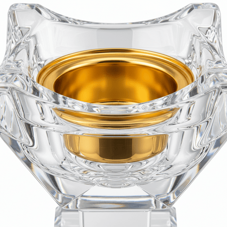 Crystal Incense Burner with Gold Insert - 17 × 6 cm - Al Kabayel Discount CentreCrystal Incense Burner with Gold Insert - 17 × 6 cmIncense BurnersAKDCAl Kabayel Discount Centre