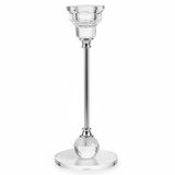 Crystal & Silver Metal Decorative Candle Holder for Elegant Home and Event Styling – 18cm - Al Kabayel Discount CentreCrystal & Silver Metal Decorative Candle Holder for Elegant Home and Event Styling – 18cmHome Décor AccentsAKDCAl Kabayel Discount Centre