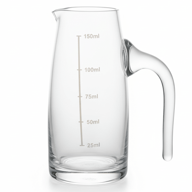 CrystalServe 150ml Mini Clear Glass Dispenser with Glass Handle – Compact Beverage Pourer for Syrup, Oil & Specialty Drinks - Al Kabayel Discount CentreCrystalServe 150ml Mini Clear Glass Dispenser with Glass Handle – Compact Beverage Pourer for Syrup, Oil & Specialty DrinksJugsCRYSTALAl Kabayel Discount Centre