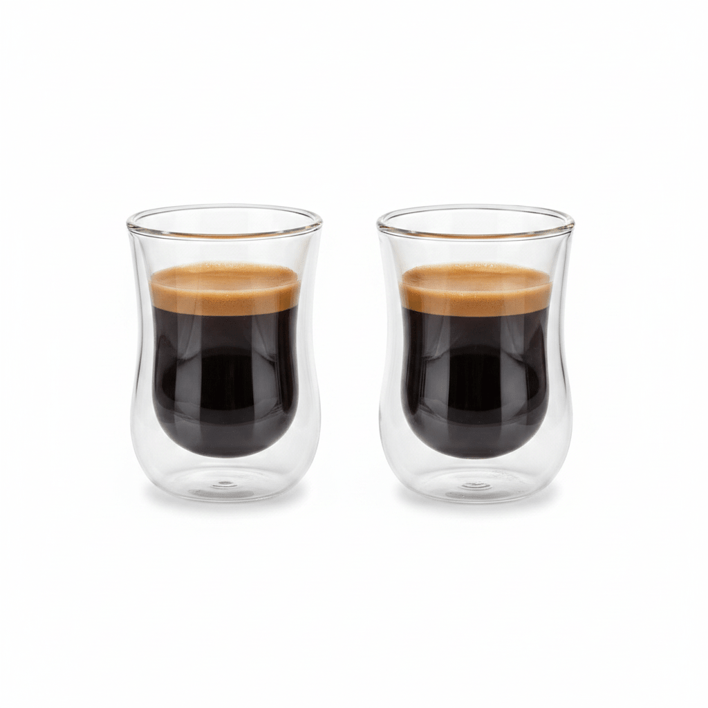 Cuisine Art Double Wall Glass 100ml | Set of 2 - Al Kabayel Discount CentreCuisine Art Double Wall Glass 100ml | Set of 2TumblersCUSINE ARTAl Kabayel Discount Centre