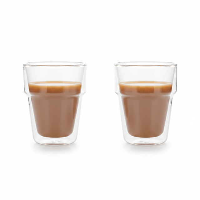 Cuisine Art Double Wall Glass 180ml – Set of 2 - Al Kabayel Discount CentreCuisine Art Double Wall Glass 180ml – Set of 2TumblersCUSINE ARTAl Kabayel Discount Centre