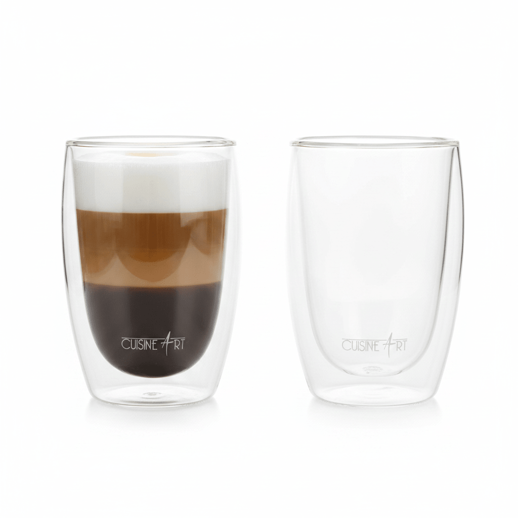 Cuisine Art Double Wall Glass 450ml – Set of 2 - Al Kabayel Discount CentreCuisine Art Double Wall Glass 450ml – Set of 2TumblersCUSINE ARTAl Kabayel Discount Centre