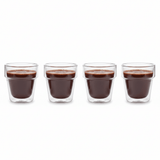 Cuisine Art Double Wall Glass 90ml – Set of 4 - Al Kabayel Discount CentreCuisine Art Double Wall Glass 90ml – Set of 4TumblersCUSINE ARTAl Kabayel Discount Centre