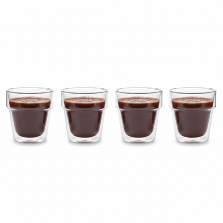 Cuisine Art Double Wall Glass 90ml – Set of 4 - Al Kabayel Discount CentreCuisine Art Double Wall Glass 90ml – Set of 4TumblersCUSINE ARTAl Kabayel Discount Centre