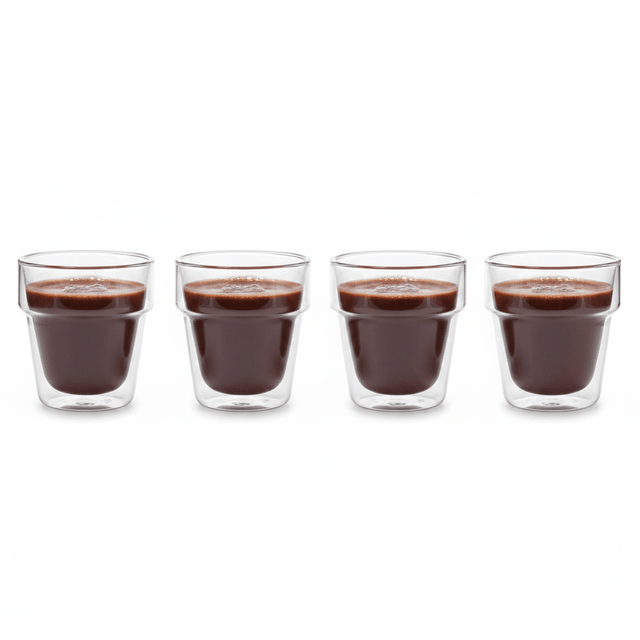 Cuisine Art Double Wall Glass 90ml – Set of 4 - Al Kabayel Discount CentreCuisine Art Double Wall Glass 90ml – Set of 4TumblersCUSINE ARTAl Kabayel Discount Centre