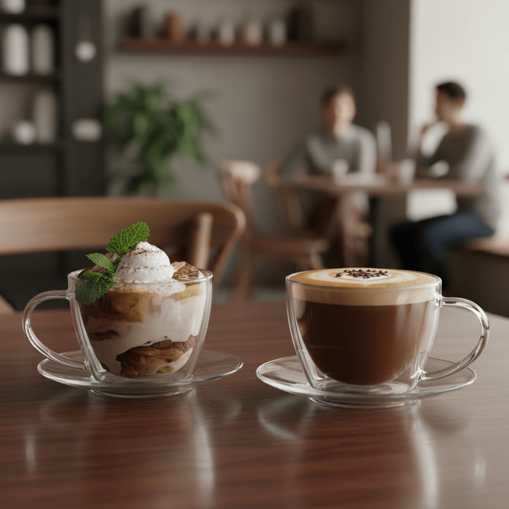 Cuisine Art Double Wall Glass Cup & Saucer Set – 180ml | Pack of 2 - Al Kabayel Discount CentreCuisine Art Double Wall Glass Cup & Saucer Set – 180ml | Pack of 2Tea CupsCUSINE ARTAl Kabayel Discount Centre