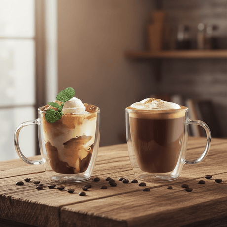 Cuisine Art Double Wall Glass Cups 230ml – Set of 2 - Al Kabayel Discount CentreCuisine Art Double Wall Glass Cups 230ml – Set of 2Tea CupsCUSINE ARTAl Kabayel Discount Centre