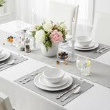 Cuisine Art EMME 12 - Pc Bone China Dinnerware Set – Classic White | Premium Dinner Set with Dinner Plates, Dessert Plates & Bowls for Everyday Dining Perfect for 6 People for Ramdan, EID,Christamas - Al Kabayel Discount CentreCuisine Art EMME 12 - Pc Bone China Dinnerware Set – Classic White | Premium Dinner Set with Dinner Plates, Dessert Plates & Bowls for Everyday Dining Perfect for 6 People for Ramdan, EID,ChristamasDinnerware SetsCUISINE ARTAl Kabayel Discount Centre