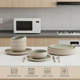 Cuisine Art MOLY 12 - Piece Stoneware Crockery Dinner Set - Complete Service for 4 with Dinner Plates, Salad Plates & Bowls - Modern Ceramic Crockery in Gift Box for Home & Kitchen - Al Kabayel Discount CentreCuisine Art MOLY 12 - Piece Stoneware Crockery Dinner Set - Complete Service for 4 with Dinner Plates, Salad Plates & Bowls - Modern Ceramic Crockery in Gift Box for Home & KitchenDinnerware SetsCUISINE ARTAl Kabayel Discount Centre