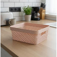 CURVER 11 Litre Plastic Storage Basket – 35x26x13 cm Organizer Basket, Pink Color for Home & Office - Al Kabayel Discount CentreCURVER 11 Litre Plastic Storage Basket – 35x26x13 cm Organizer Basket, Pink Color for Home & OfficeOrganizers & AccessoriesCURVERAl Kabayel Discount Centre