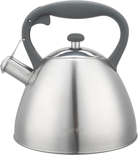 CUSINE ART Brin Whistling Kettle 2.5 Liter - Al Kabayel Discount CentreCUSINE ART Brin Whistling Kettle 2.5 LiterTea/Coffee PotsCUSINE ARTAl Kabayel Discount Centre