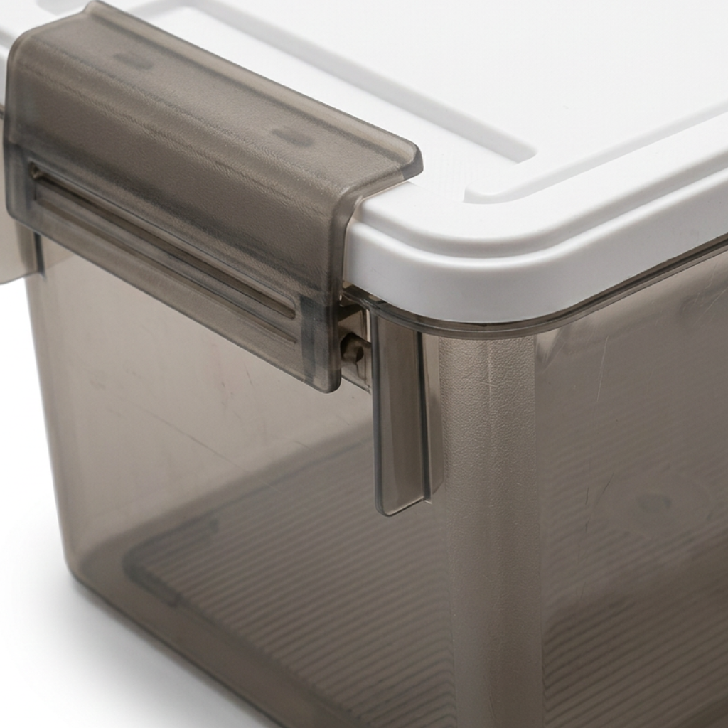 Sunty Plastic Storage Box with Lid - 30×22cm