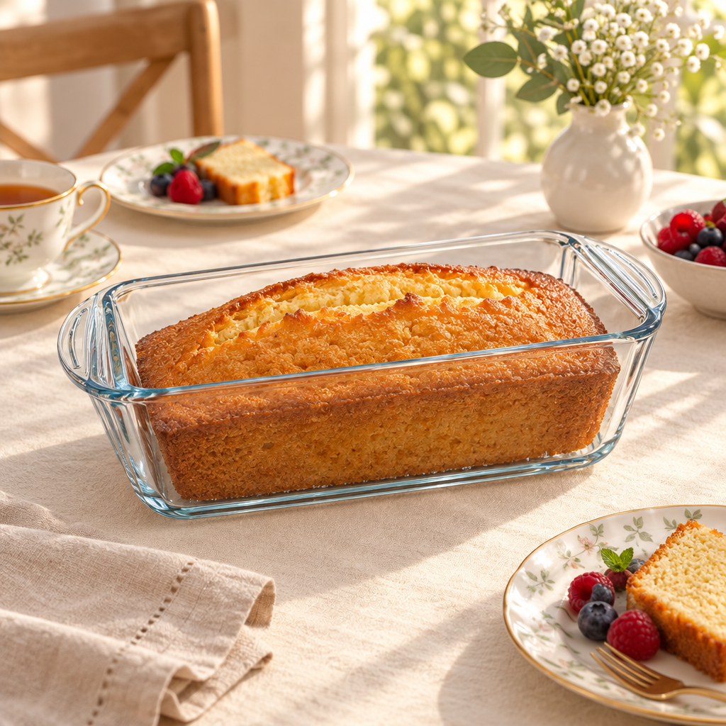 Pyrex Clear Glass Loaf Dish – 28×12cm