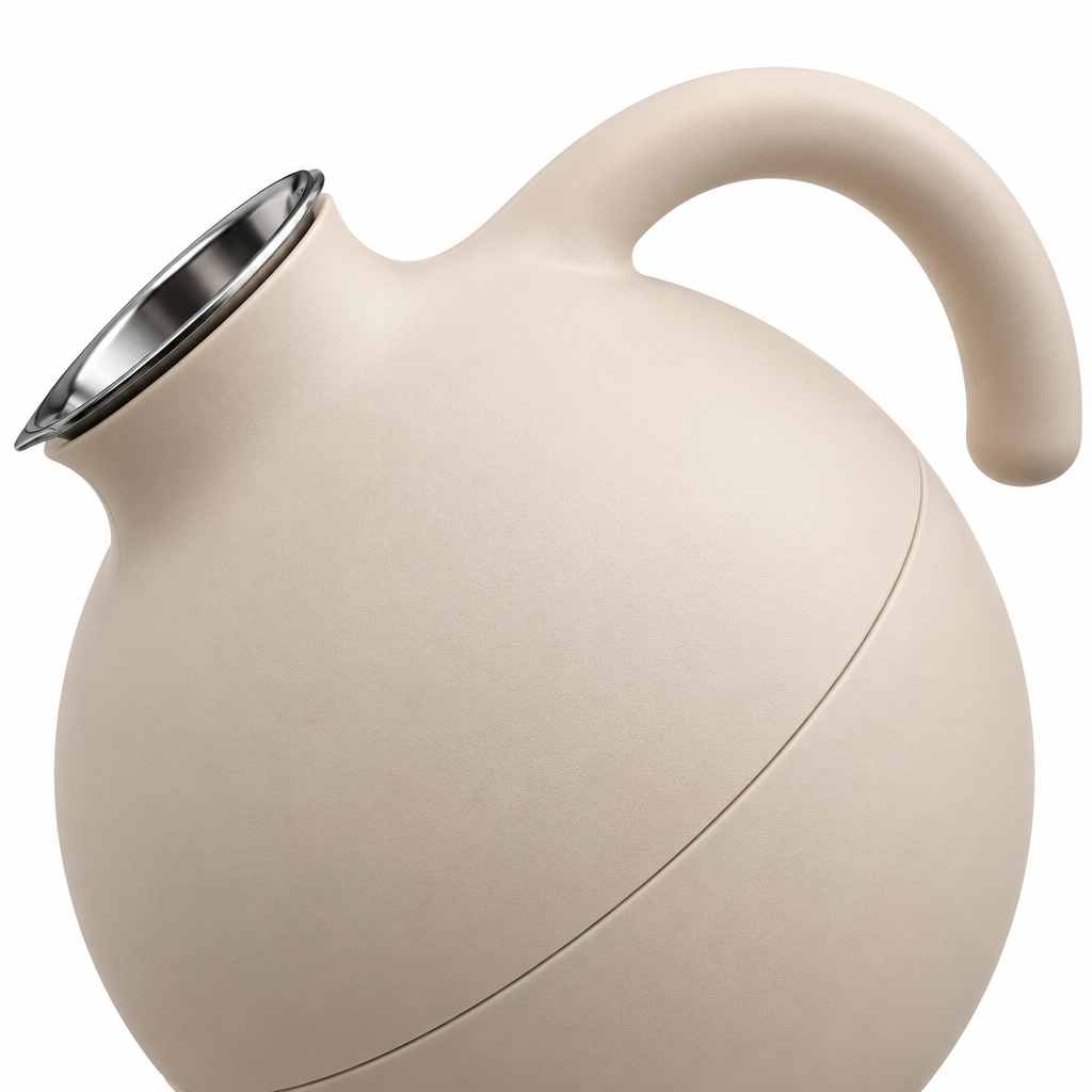 Eva Solo Vacuum Flask, Soft Beige - 1 Litre