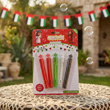 UAE Colours Bubble Wand Set 5 Pieces - 10cm