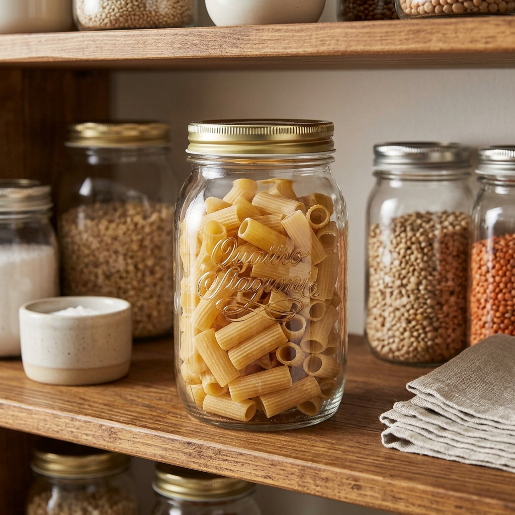 Bormioli Rocco Glass Storage Jar - 1 Litre