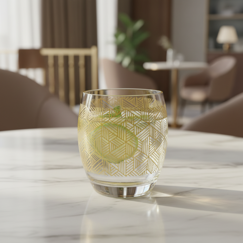Afco Gold Acrylic Tumbler - 300ml