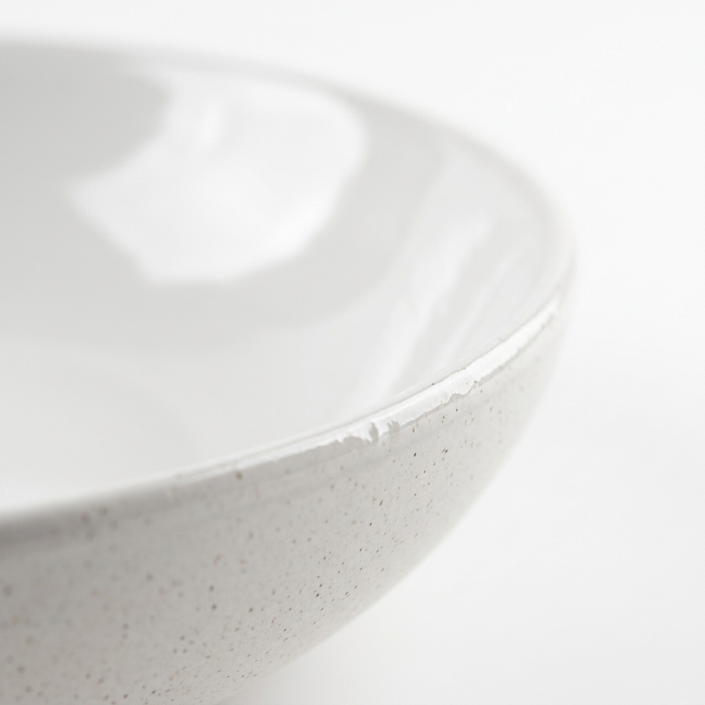 Ceramic Bowl Light Grey - 28cm