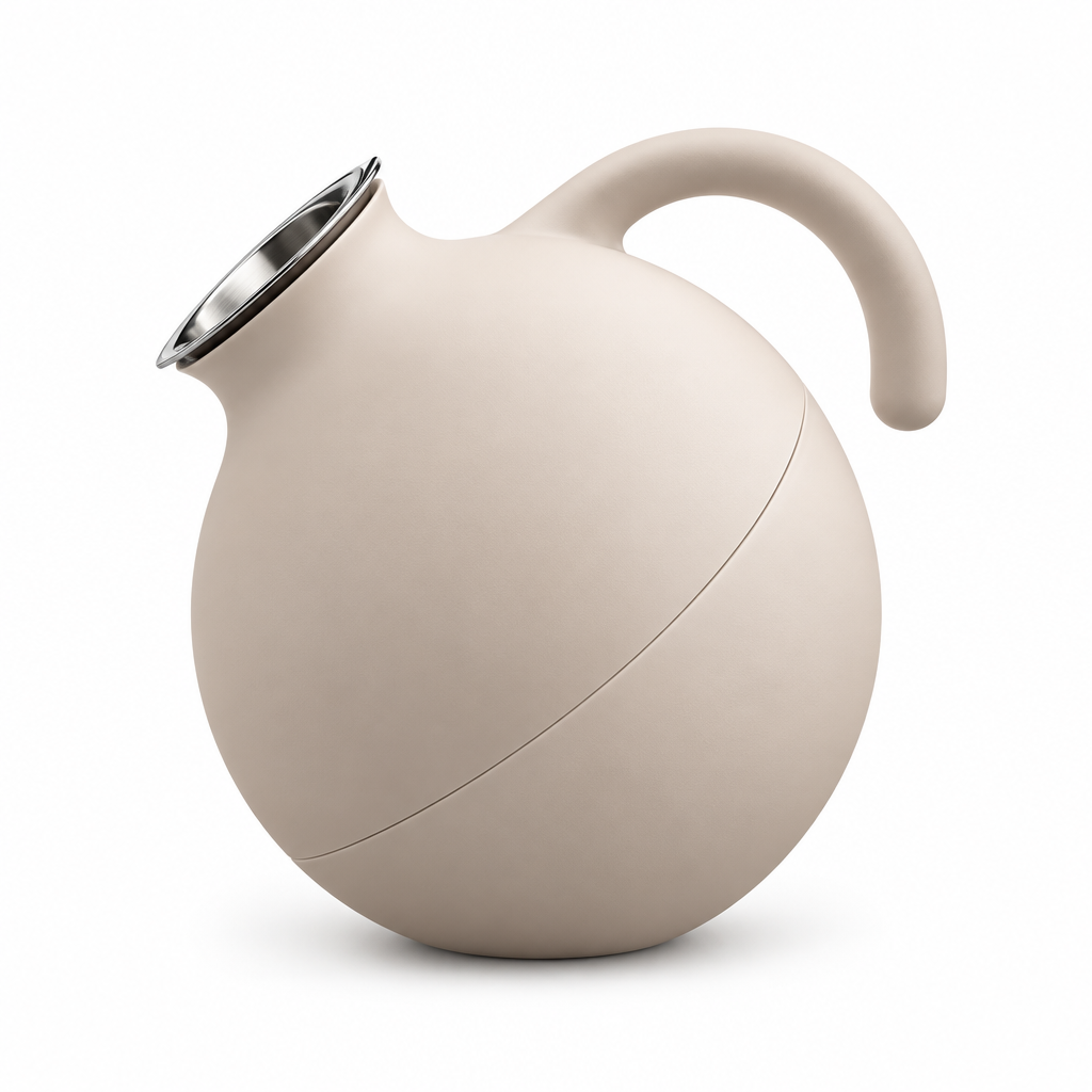Eva Solo Vacuum Flask, Soft Beige - 1 Litre
