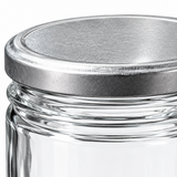 Nautilus Glass Jar with Silver Lid – 300ml