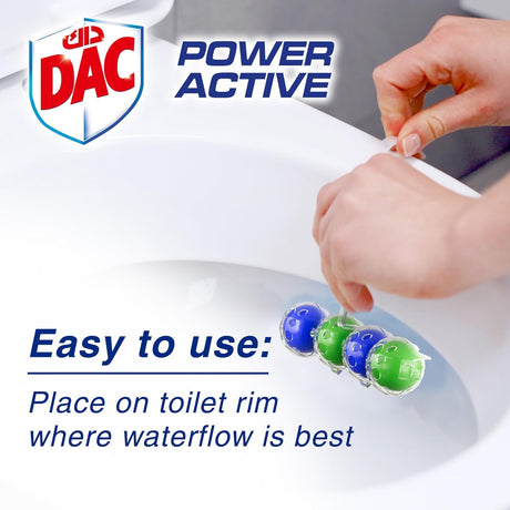 Dac Lemon Fragrance Boost Toilet Cleaner Rim Block - Pack Of 3 Rim Blocks 150 Gm - Al Kabayel Discount CentreDac Lemon Fragrance Boost Toilet Cleaner Rim Block - Pack Of 3 Rim Blocks 150 GmHousehold CleaningDACAl Kabayel Discount Centre