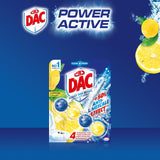 Dac Power Active Toilet Rim Blocks Lemon 50 g - Al Kabayel Discount CentreDac Power Active Toilet Rim Blocks Lemon 50 gHousehold CleaningDACAl Kabayel Discount Centre